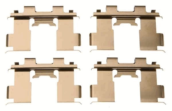 TRW Σετ βοηθ. εξαρτημάτων, τακάκια φρένων PFK399 PFK399 Σετ βοηθ. εξαρτημάτων, τακάκια φρένων NISSAN TIIDA TRW