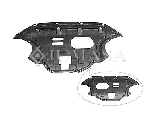 JUMASA Motorruimte-isolatie 04001685 JUMASA 04001685 Motorkap, bekleding Hyundai Terracan HP originele prijs
