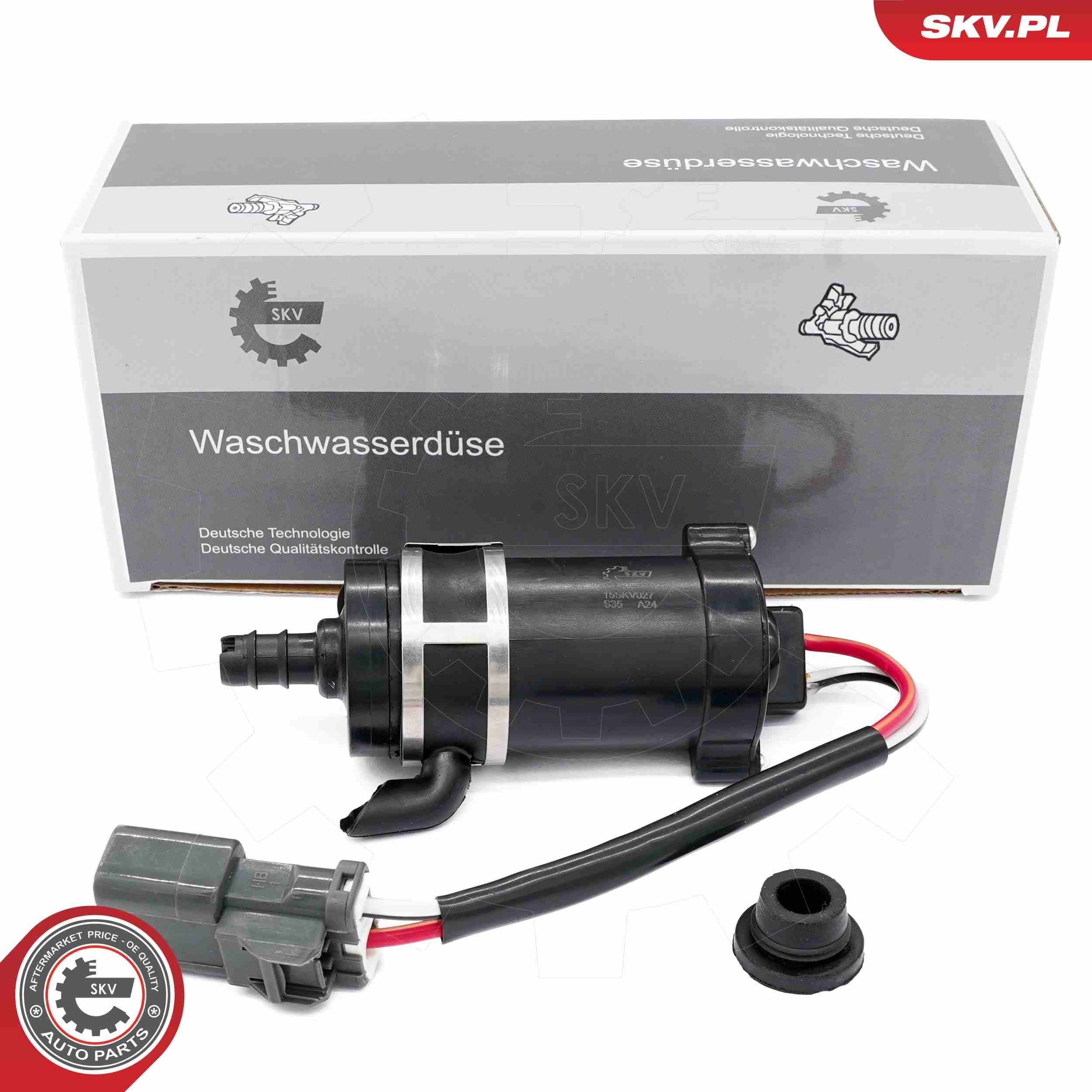 ESEN SKV Spolvätskepump, fönster 15SKV027 15SKV027 ESEN SKV spolvätskepump Škoda OCTAVIA