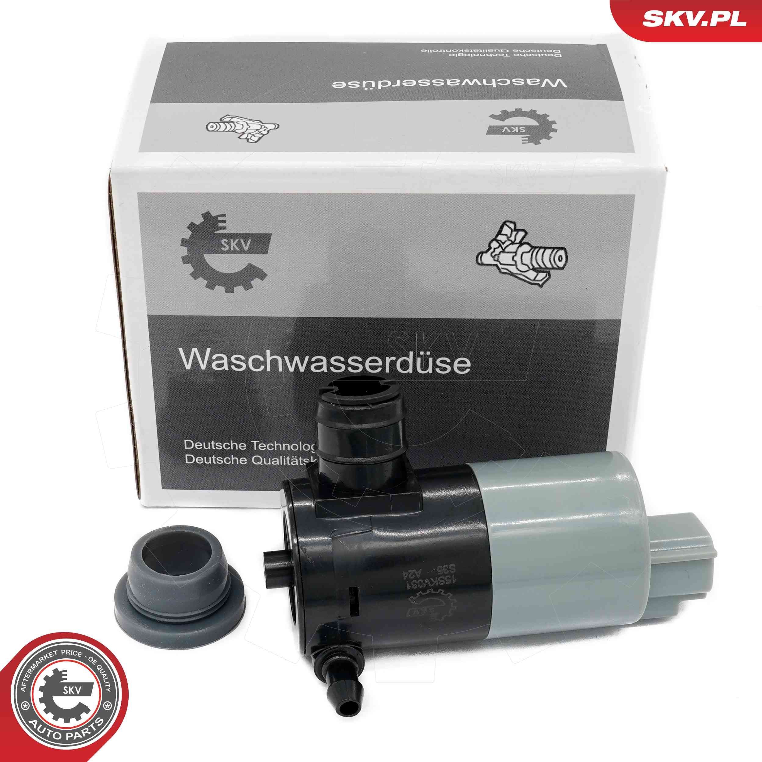 Vandpumpe, rudevisker / vasker ESEN SKV 15SKV031 ESEN SKV 15SKV031 Viskerpumpe CITROËN C1 2019