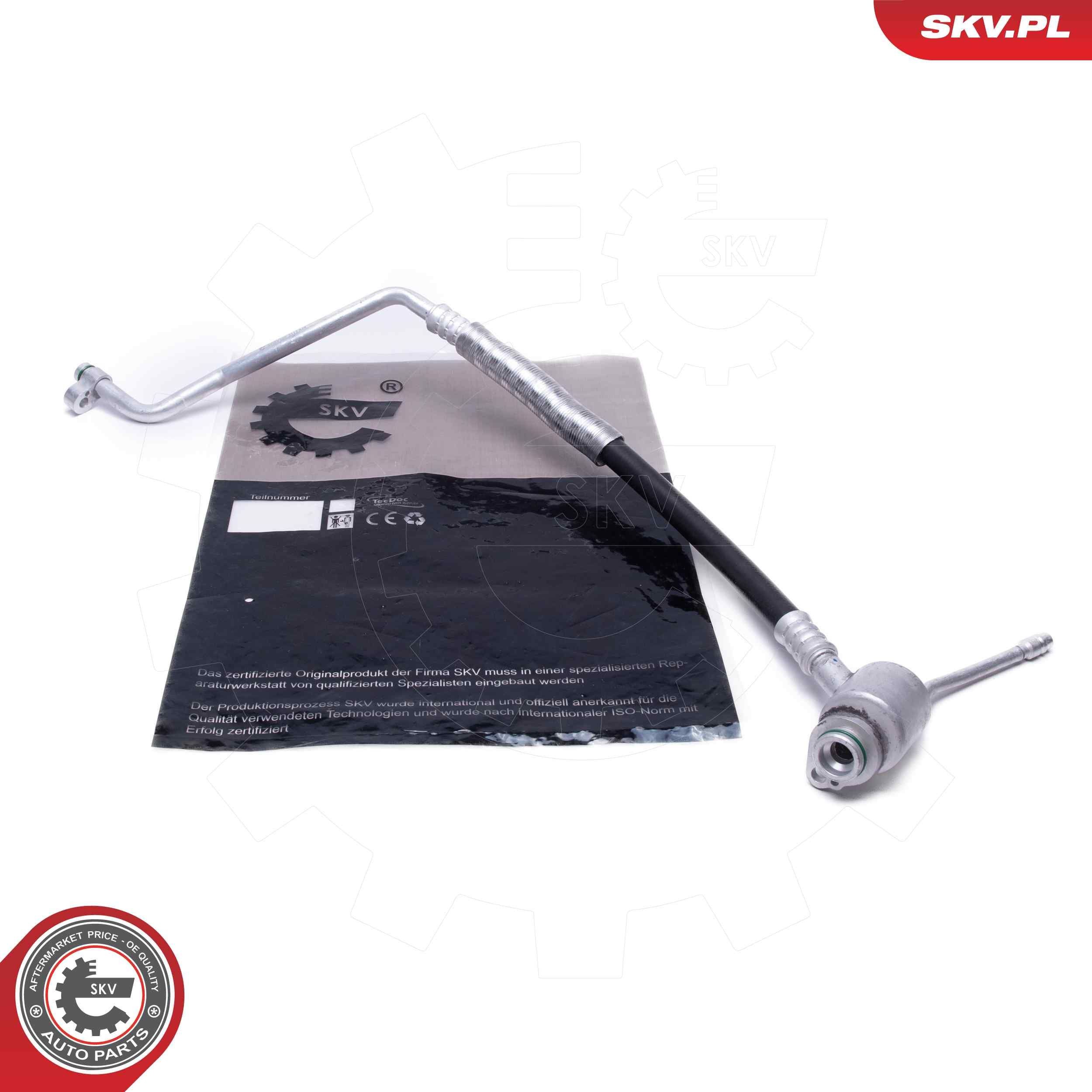 Augst- / Zemspiediena cauruļvads, Gaisa kond. sist. ESEN SKV 43SKV586 ESEN SKV 43SKV586 Kondicionieru caurules BMW 5. Sērija 2019