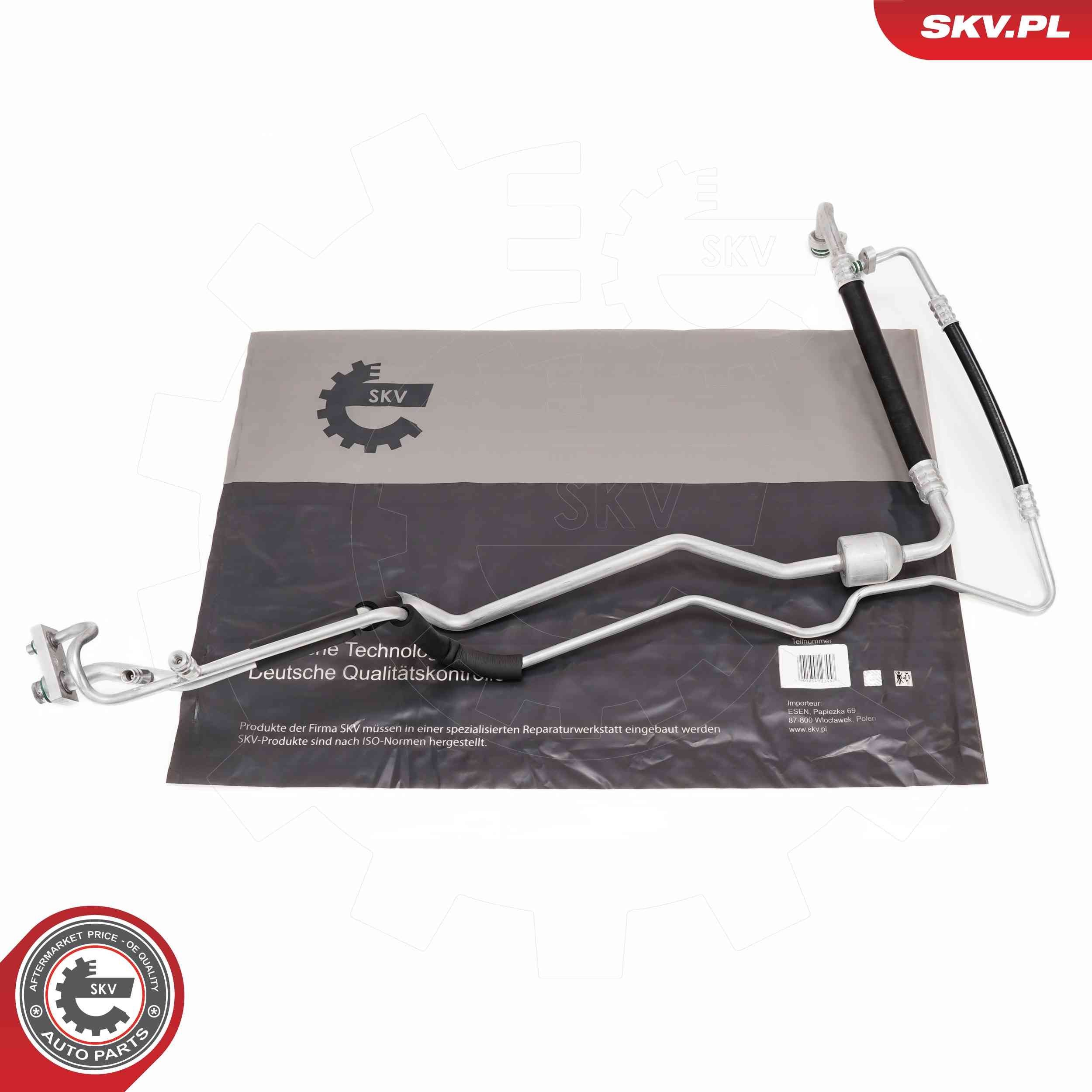 Korkeapaine- / matalapainejohto, ilmastointilaite ESEN SKV 43SKV594 ESEN SKV 43SKV594: Ilmastointi letku Peugeot PARTNER 2006