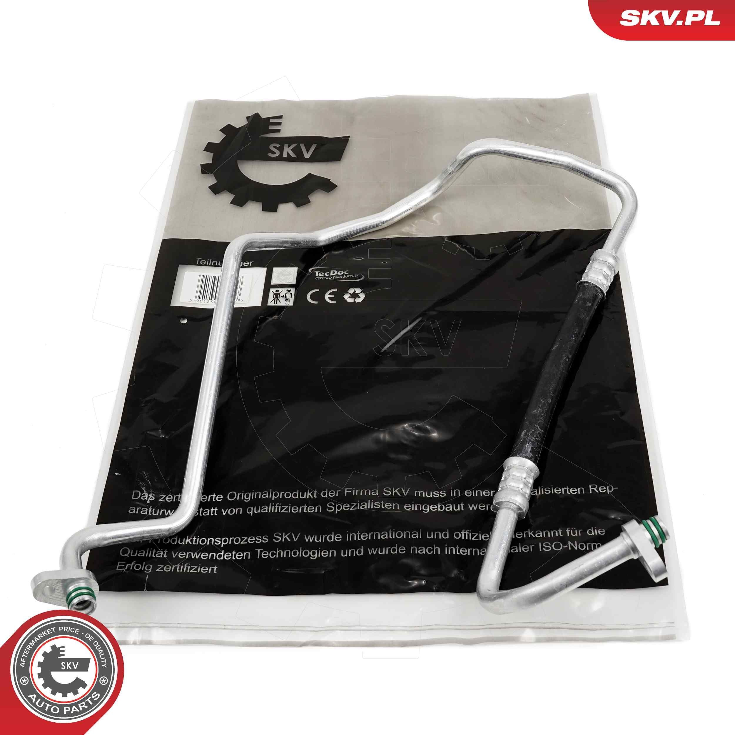 Vysoko / nízkotlakové vedenie klimatizácie ESEN SKV 43SKV595 ESEN SKV 43SKV595 Hadica klimatizácie CITROËN C2 2009