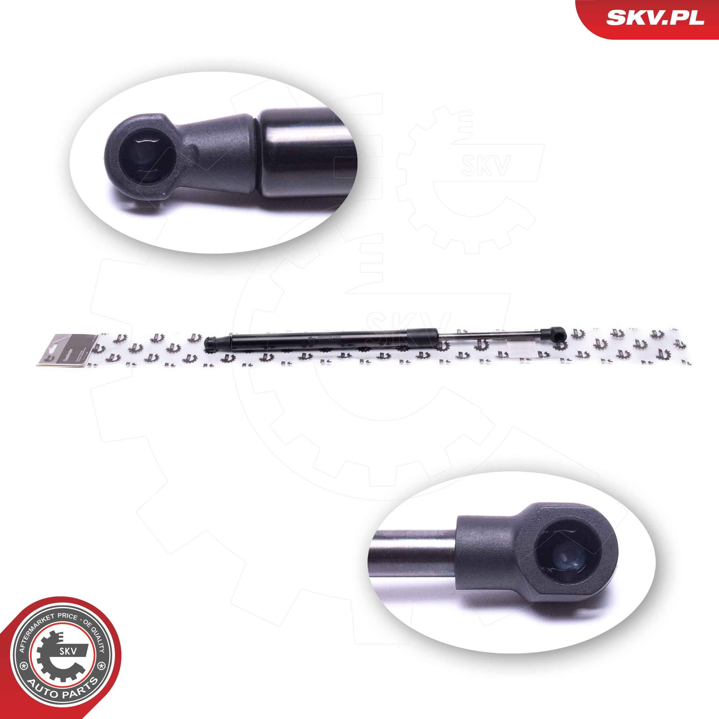 Kaasujousi, konepelti ESEN SKV 52SKV128 ESEN SKV 52SKV128 FIAT 500 2019 Konepellin kaasujousi
