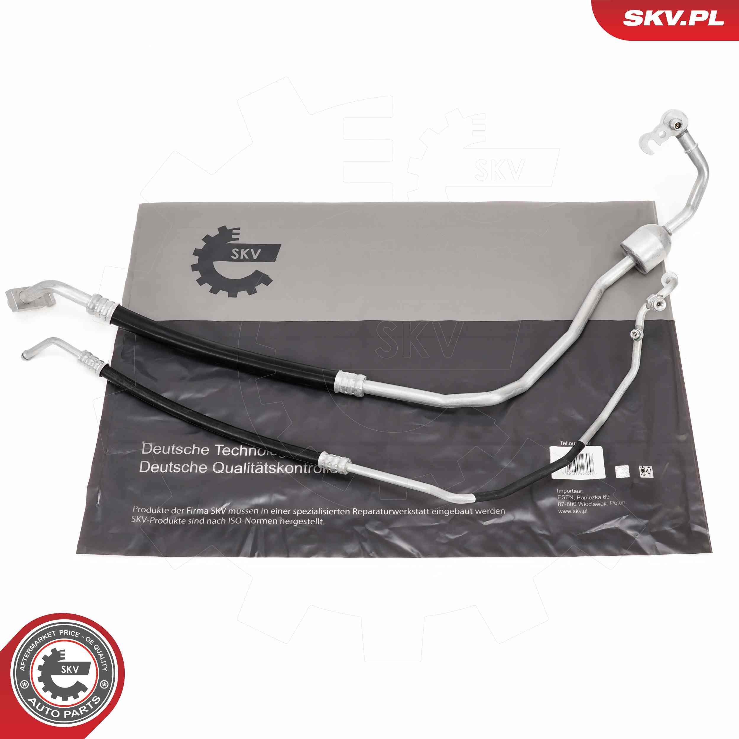 Condotto d. bassa / alta pressione, Climatizzatore ESEN SKV 54SKV679 ESEN SKV 54SKV679 Tubo climatizzatore Opel CORSA 2001