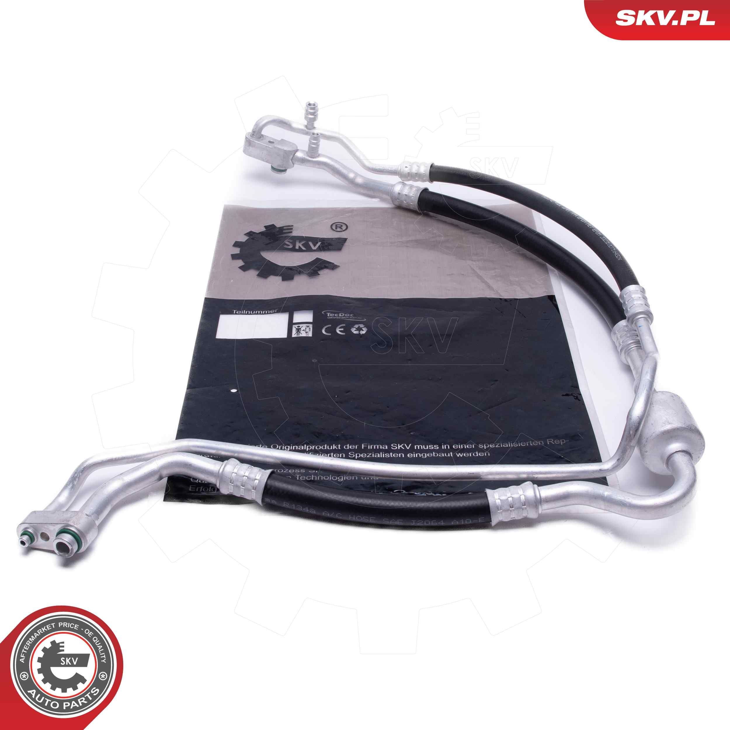 Condotto d. bassa / alta pressione, Climatizzatore ESEN SKV 54SKV680 ESEN SKV 54SKV680 Tubo climatizzatore Opel VECTRA 2009