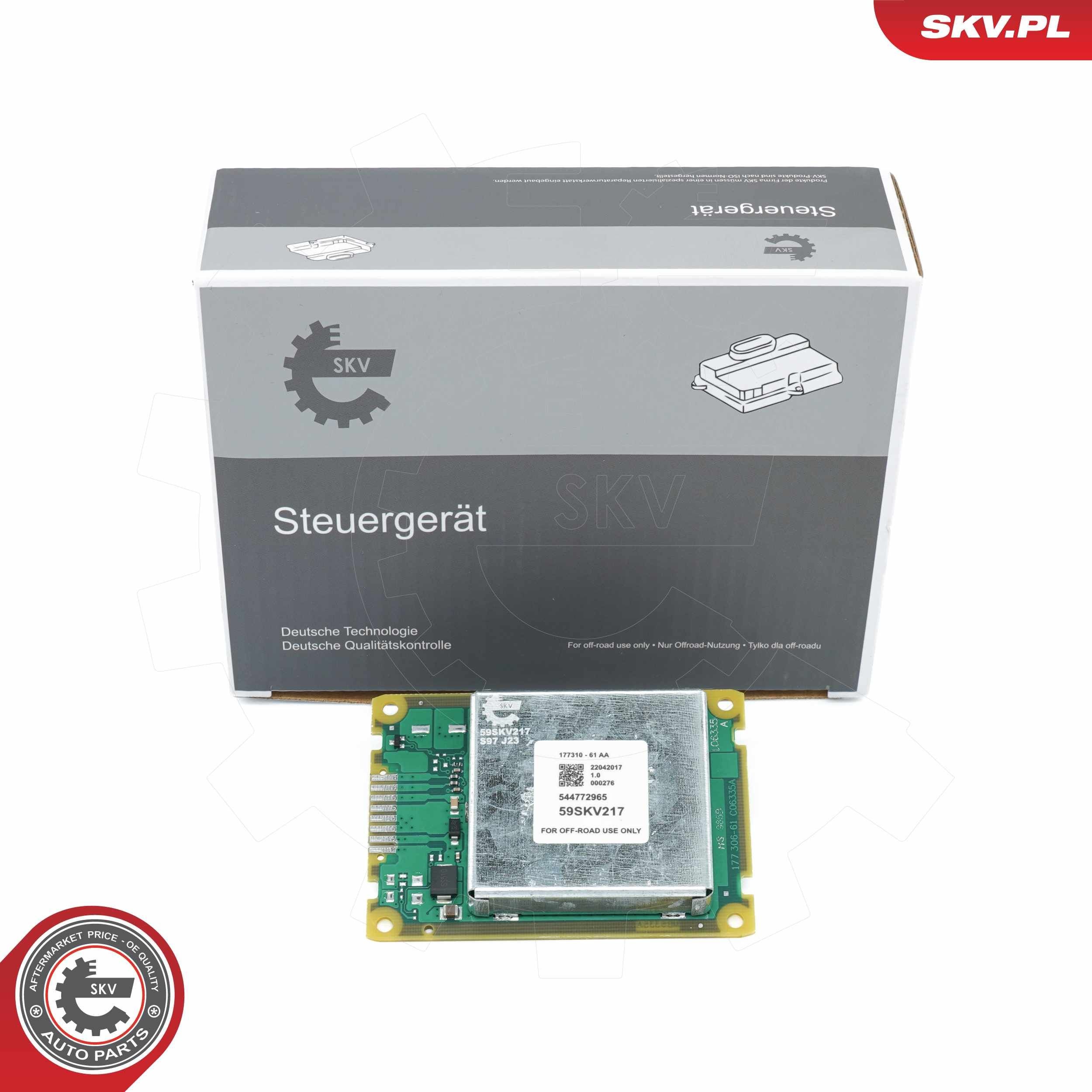 ESEN SKV Styrenhet till strålkastare 59SKV217 59SKV217 ESEN SKV kontrollenhet, belysning OPEL VECTRA