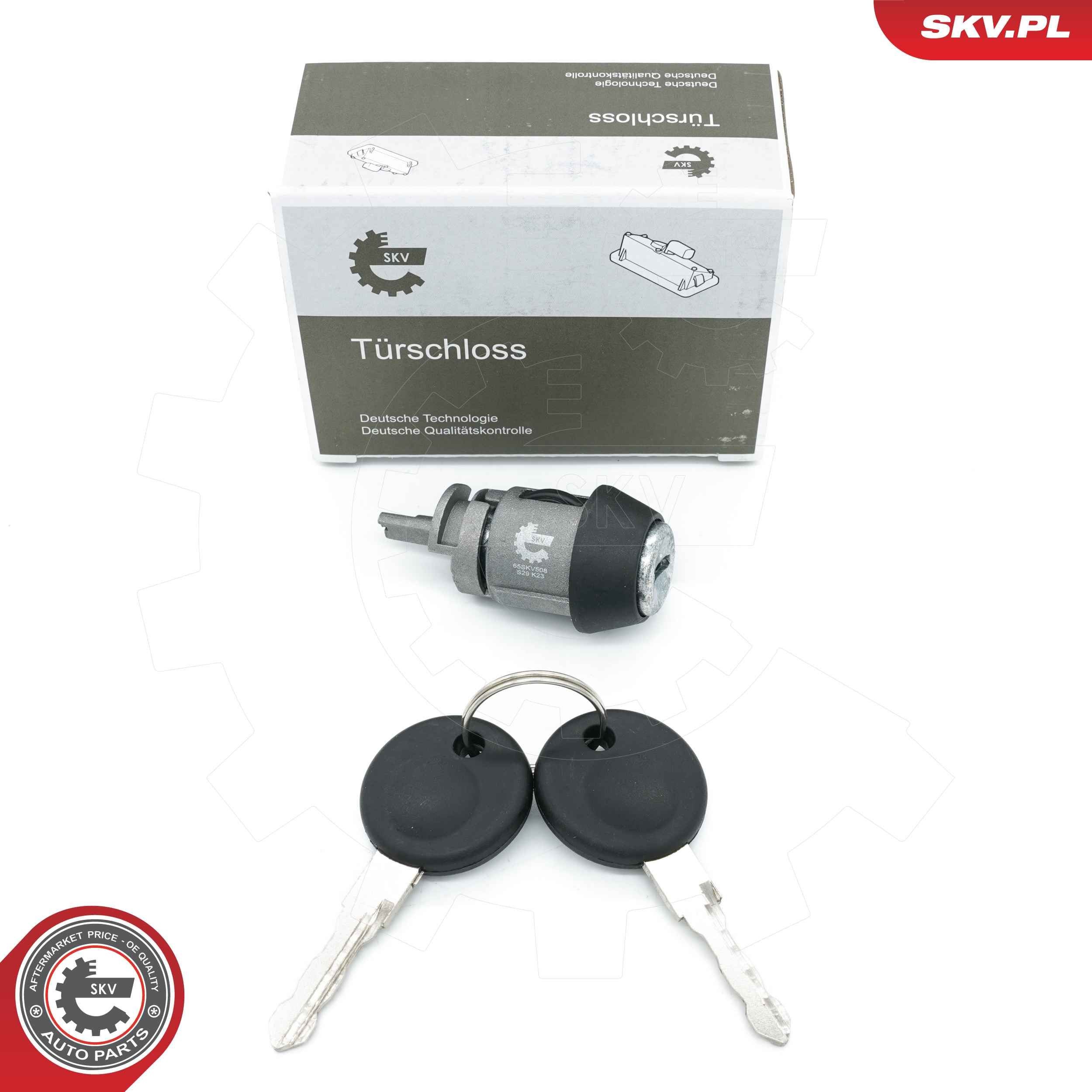 ESEN SKV Låsecylinder, tændingslås 65SKV508 ESEN SKV 65SKV508 Audi 90 B3 Cylinderlås pris
