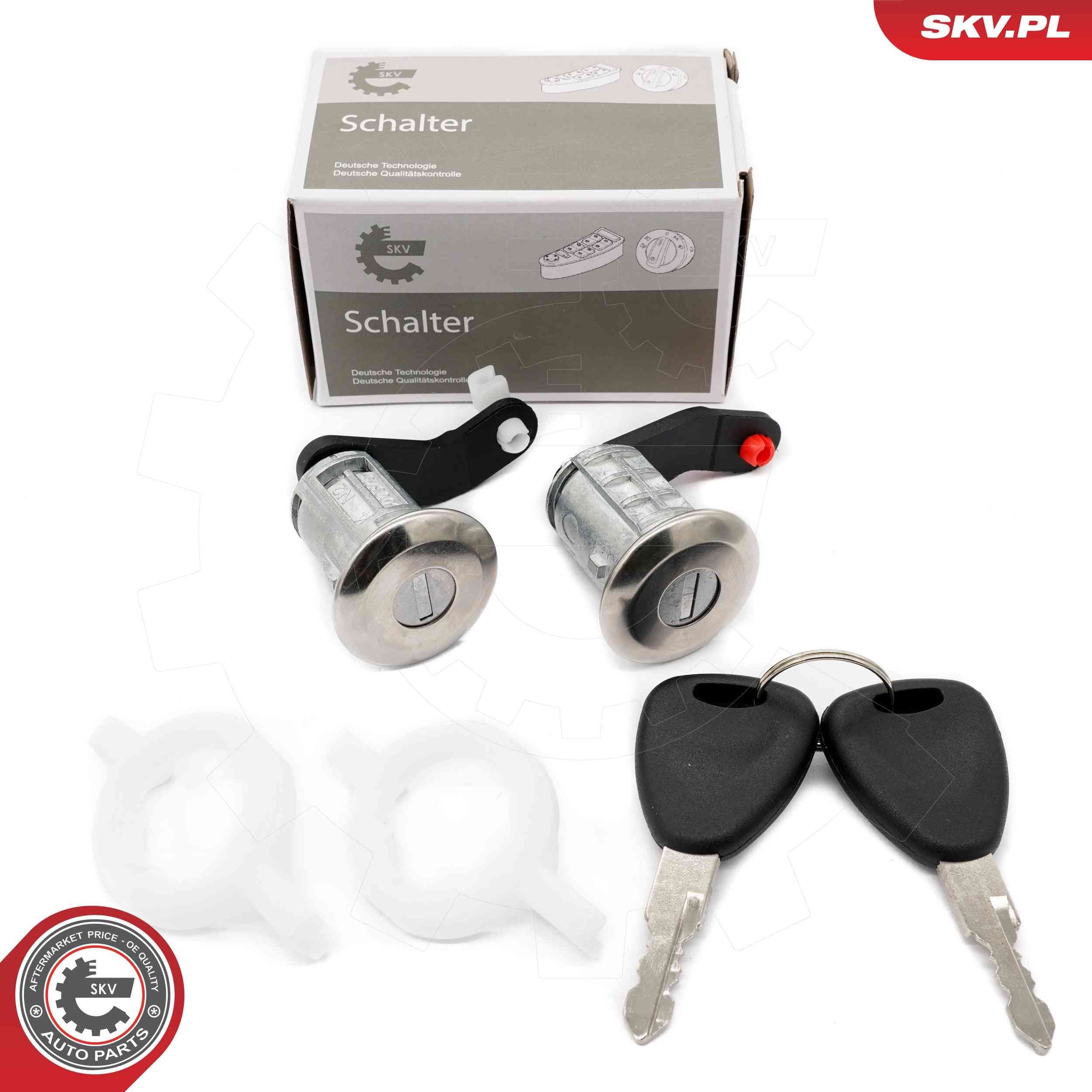 ESEN SKV Σετ κλειδαριών, σύστημα κλειδώματος 65SKV810 Κλειδαριές εξωτερικά ESEN SKV Renault FLUENCE 65SKV810