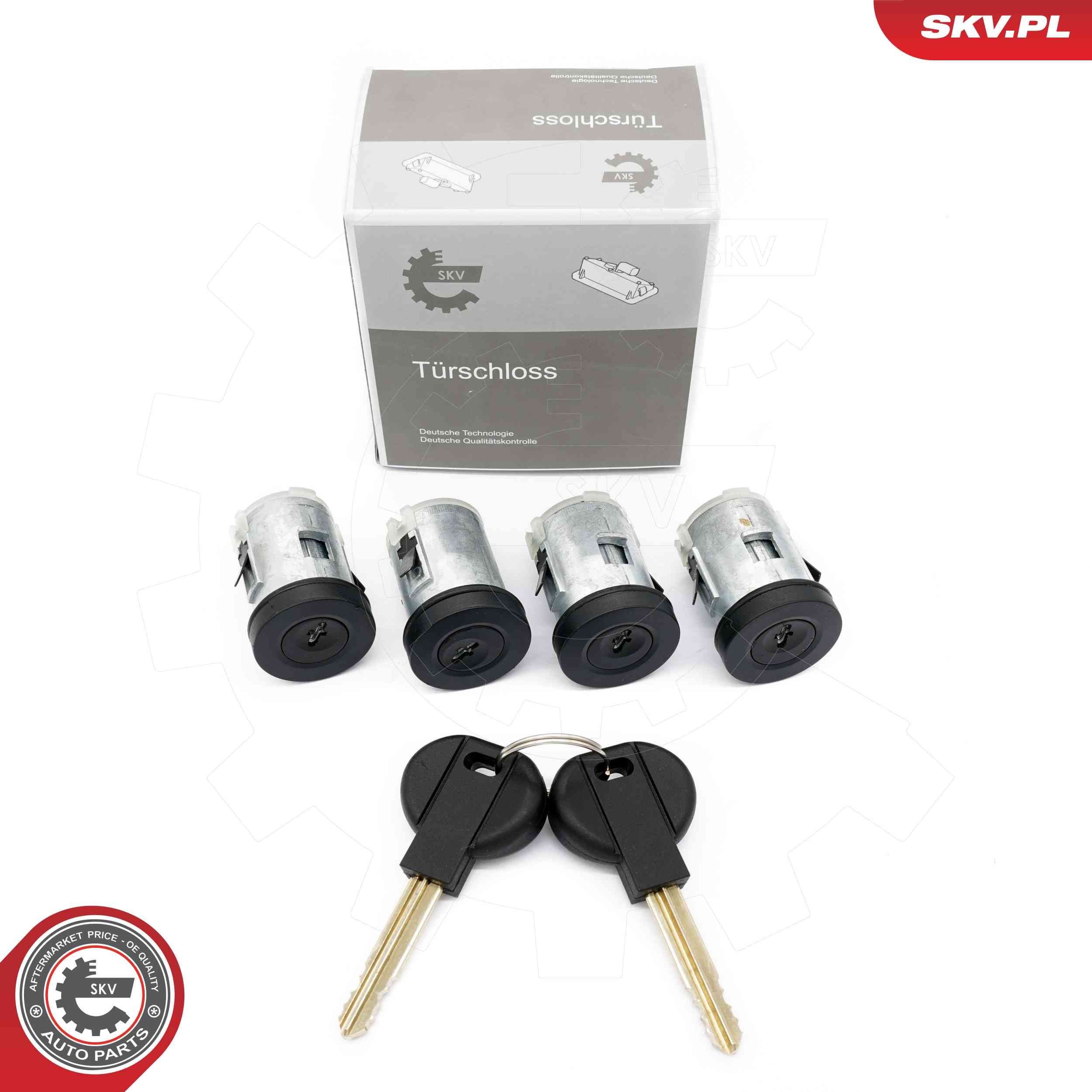Jeu de serrures, verrouillage ESEN SKV 65SKV812 ESEN SKV 65SKV812 Serrure de porte FIAT ULYSSE 1999