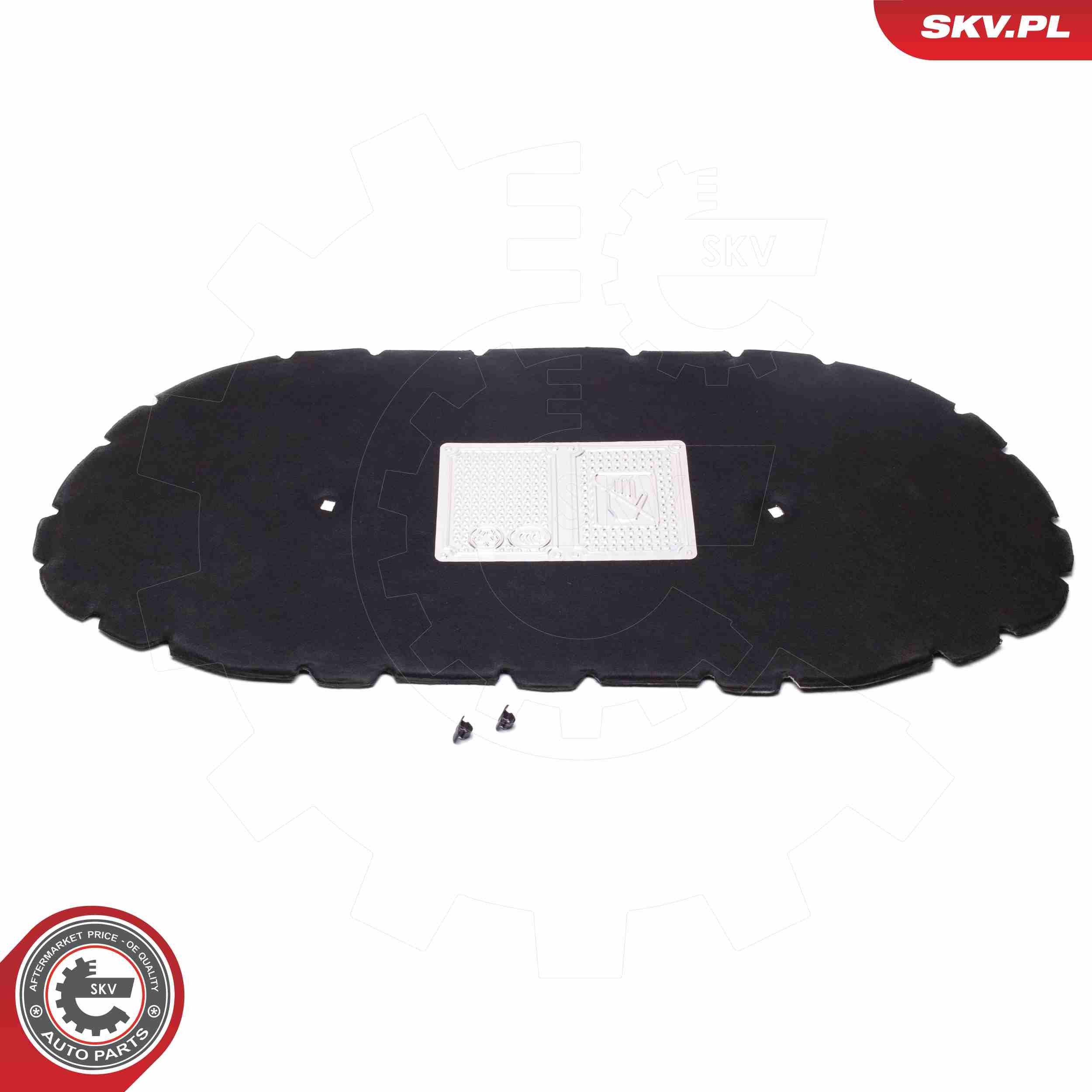 ESEN SKV Ηχομόνωση χώρου κινητήρα 97SKV906 97SKV906 Προστασία κινητήρα / προστατευτική ποδιά SKODA OCTAVIA ESEN SKV