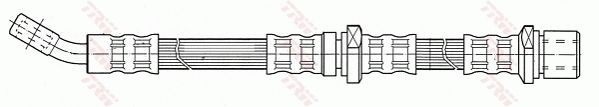 TRW Pidurivoolik PHD443 TRW PHD443 Pidurivoolik Subaru Forester SG originaal hind