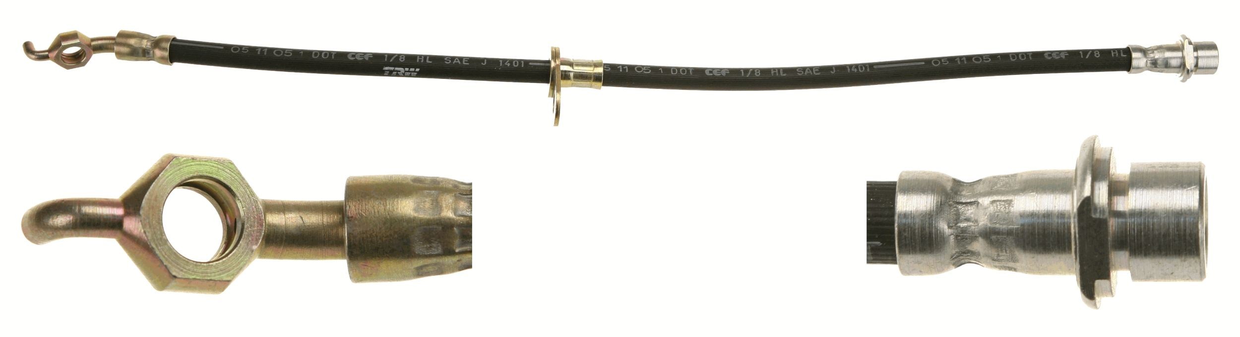 TRW Bremseslange PHD643 Bremseslanger Toyota _MCU2_, _ACU2_ PHD643 TRW