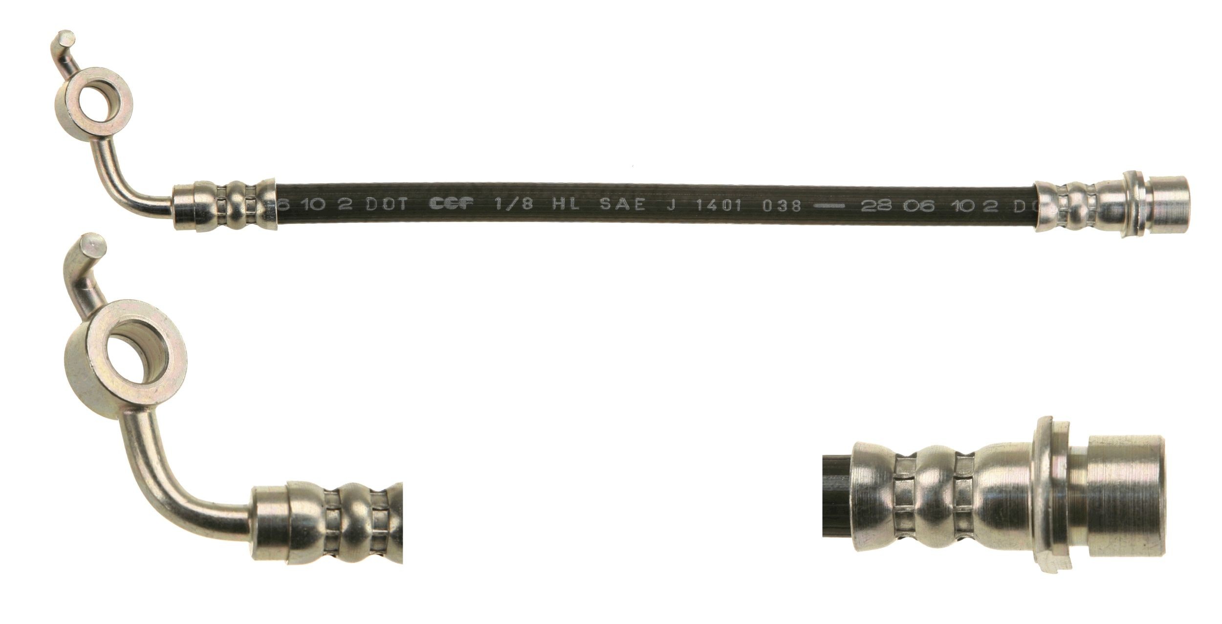 Remslang TRW PHD699 TRW PHD699 Remslangen achter links Toyota HIACE 2020