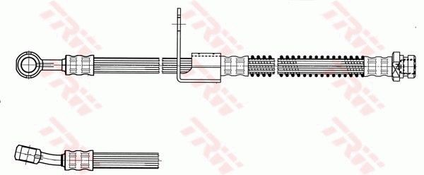 TRW Brzdová hadica PHD958 TRW PHD958 Brzdové hadice Hyundai Accent LC cena