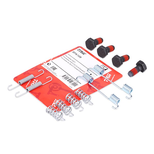 TRW Lisakomplekt, seisupiduriklotsid SFK109 SFK109 Lisakomplekt piduriklotsid DACIA SANDERO TRW