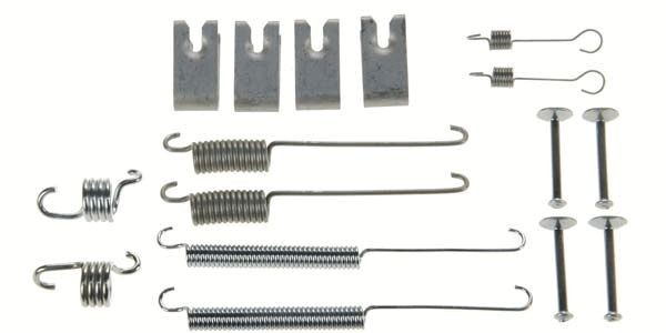 TRW Kit d'accessoires, mâchoire de frein SFK250 Ford MONDEO Kit d'accessoires frein de stationnement TRW SFK250
