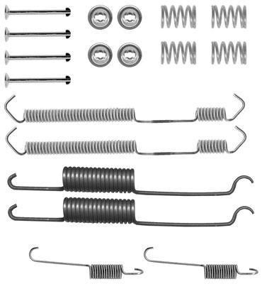 TRW Kit d'accessoires, mâchoire de frein SFK256 Kit d'accessoires mâchoires de frein TRW MONDEO SFK256 pas cher