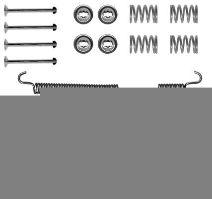 TRW Sada príslużenstva brzdovej čeľuste SFK261 SFK261 Sada príslużenstva brzdovej čeľuste TRW FIAT PUNTO