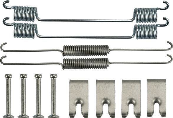 TRW Tilbehørsett, bremsesko SFK315 TRW SFK315 originale Tilbehørsett bremsesko Siena hva koster