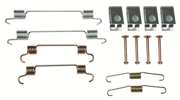 TRW Kit de acessórios, maxilas do travão SFK368 TRW SFK368 Kit de acessórios maxilas do travão NISSAN CHERRY originais