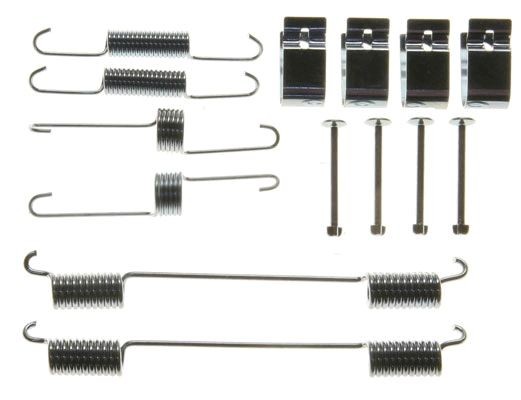 TRW Kit d'accessoires, mâchoire de frein SFK387 Kia RIO Kit d'accessoires frein de stationnement TRW SFK387