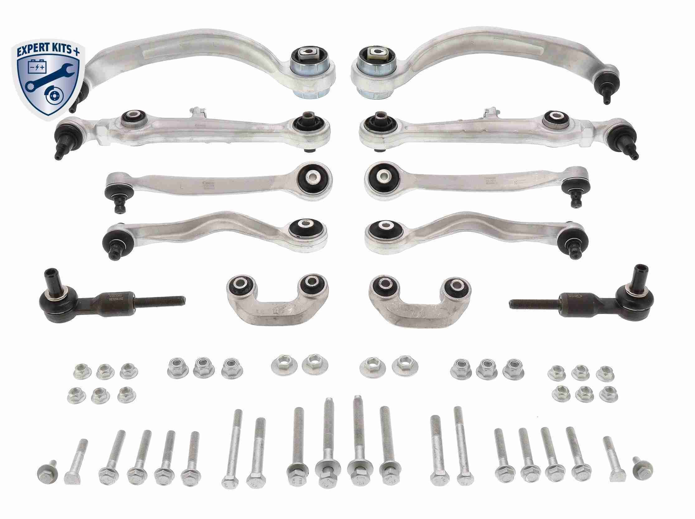 VAICO Kit braccio oscillante, Sospensione ruota V10-7205 V10-7205 VAICO Braccetto ruota Volkswagen prezzo