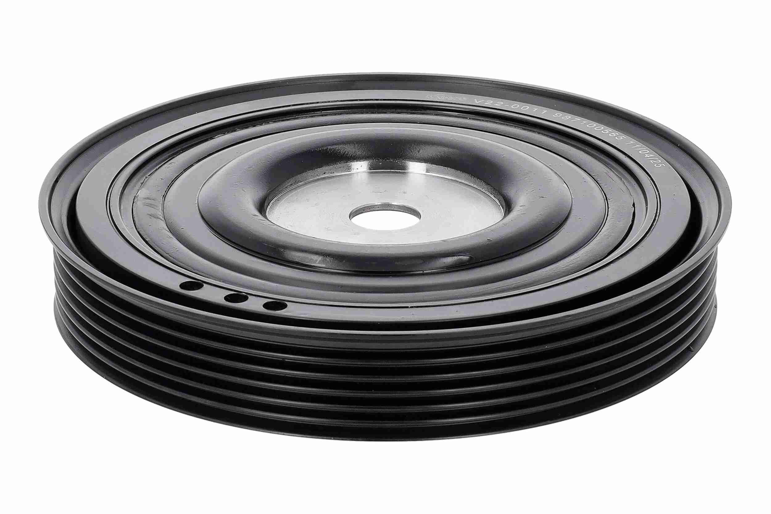 VAICO Τροχαλία ιμάντα, στροφαλοφόρος άξονας V22-0011 Τροχαλία στροφάλου VAICO Citroën C2 V22-0011