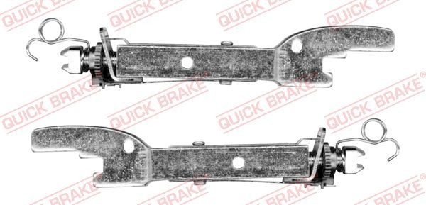QUICK BRAKE Σετ ρυθμιστή, ταμπουρόφρενα 101 53 007 QUICK BRAKE 101 53 007 Σετ βοηθητικα εξαρτημάτων σιαγόνες φρένου NISSAN Townstar Van (XFK) σε χαμηλές τιμές