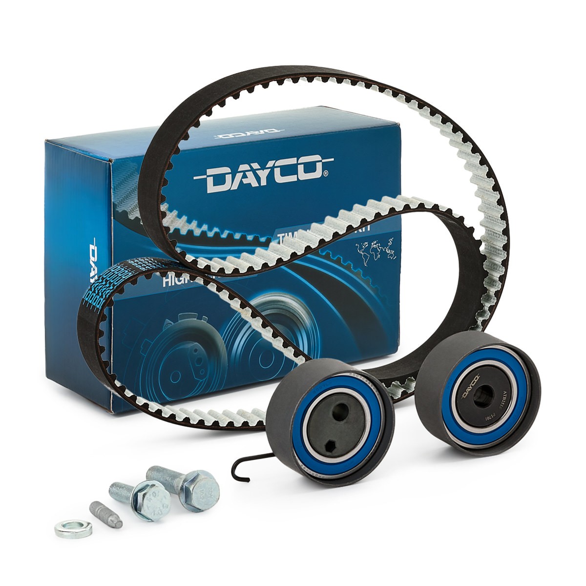DAYCO Timing belt kit KTB414 DAYCO KTB414 CHEVROLET Sail Saloon drive belt kit replacement