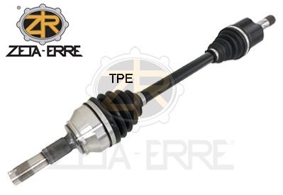 ZETA-ERRE Veio de transmissão ZR12026 Veio de transmissão PORSCHE ZETA-ERRE ZR12026