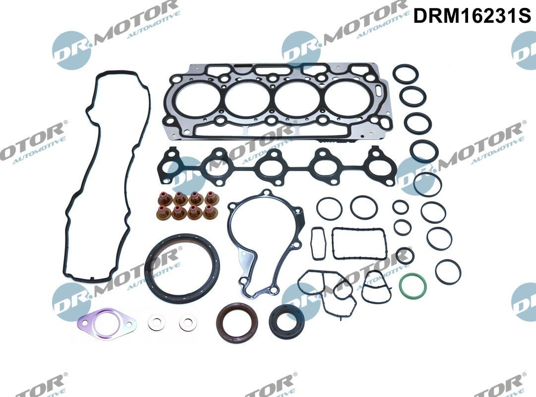 DR.MOTOR AUTOMOTIVE Motor pakking, complete set DRM16231S DR.MOTOR AUTOMOTIVE DRM16231S Carterpakking set Peugeot Bipper Tepee originele prijs
