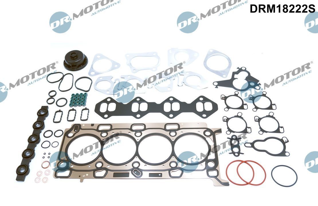 DR.MOTOR AUTOMOTIVE Tetnings helsett, motor DRM18222S DR.MOTOR AUTOMOTIVE DRM18222S originale Tetnings helsett motor Renault Megane II stasjonsvogn hva koster