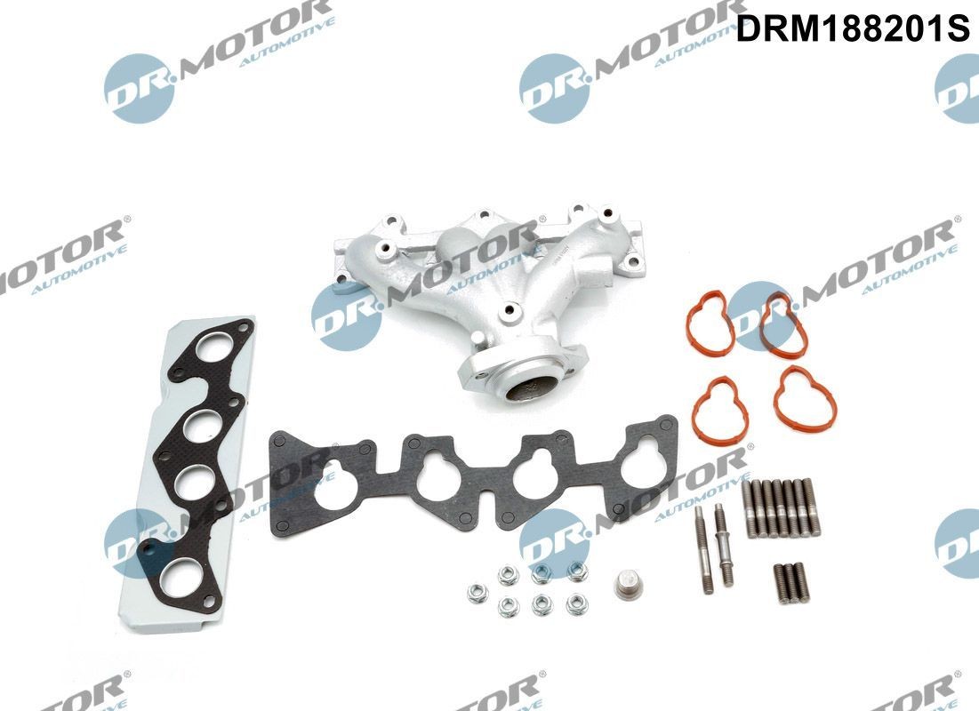 Manifold, eksosanlegg DR.MOTOR AUTOMOTIVE DRM188201S DR.MOTOR AUTOMOTIVE DRM188201S: Eksosmanifold Renault CLIO 2013