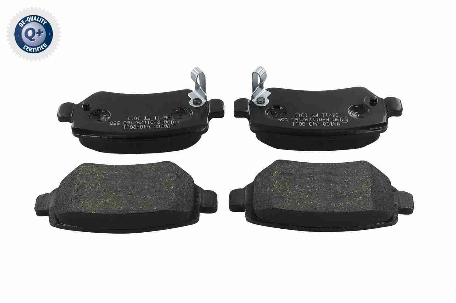 VAICO Kit pastiglie freni V40-8011 V40-8011 costo Pastiglie dei freni VAICO CHEVROLET TRAVERSE