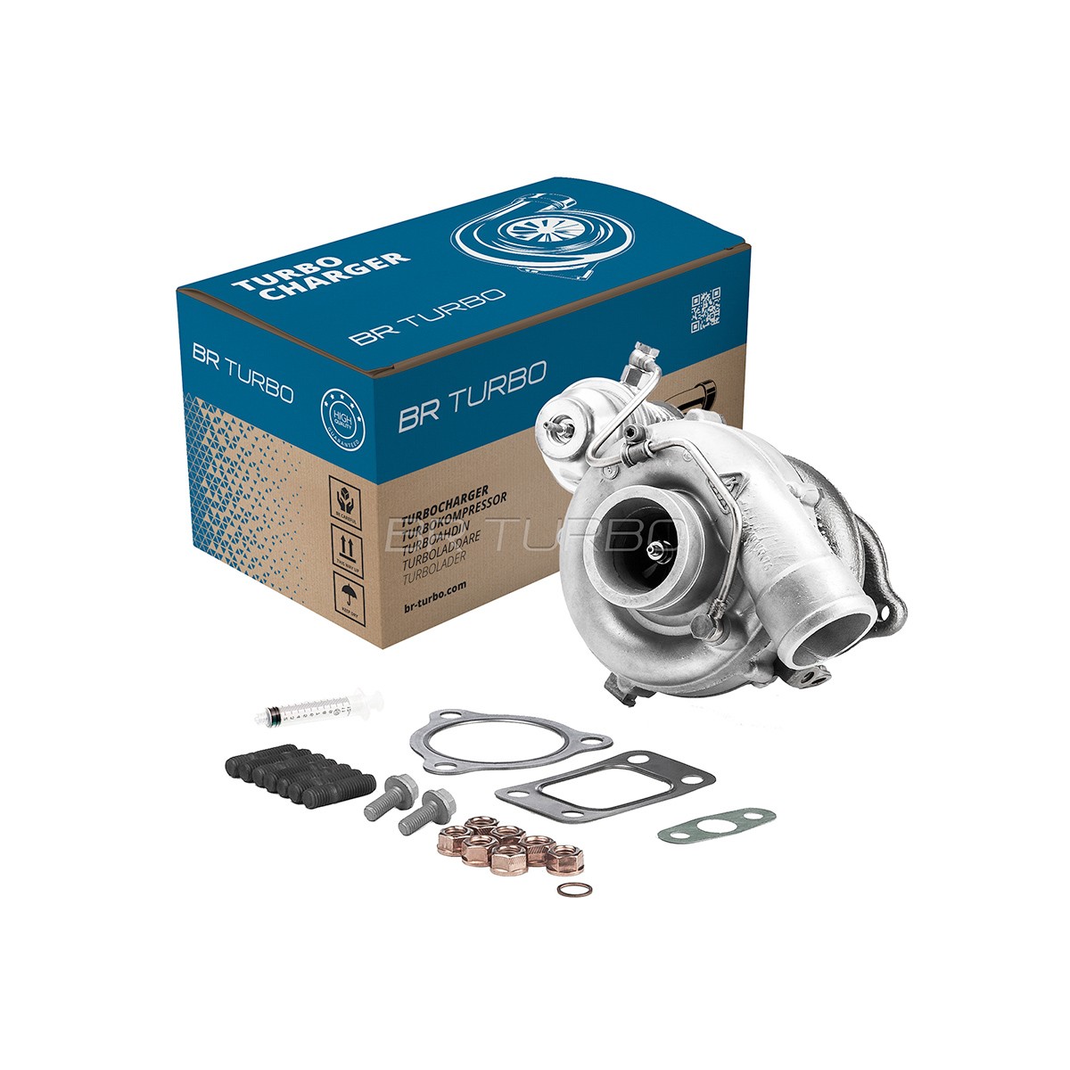 BR Turbo Turbocharger 53149886709RSM BR Turbo 53149886709RSM Turbocharger AUDI A6 C4 Saloon (4A2) 2.4 150 hp 1996