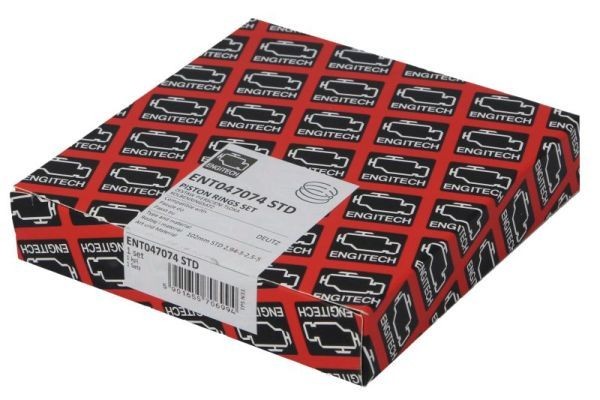 ENGITECH Jeu de segments de pistons ENT047074 STD Segments moteur FORD ENGITECH ENT047074 STD