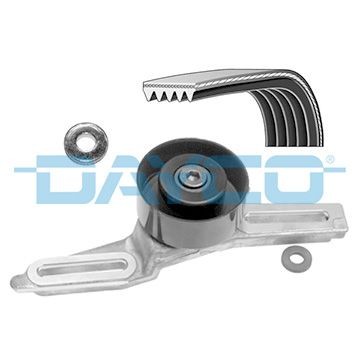 DAYCO Jogo de correias trapezoidais estriadas KPV062 Kit de correias trapezoidais estriadas PEUGEOT DAYCO KPV062