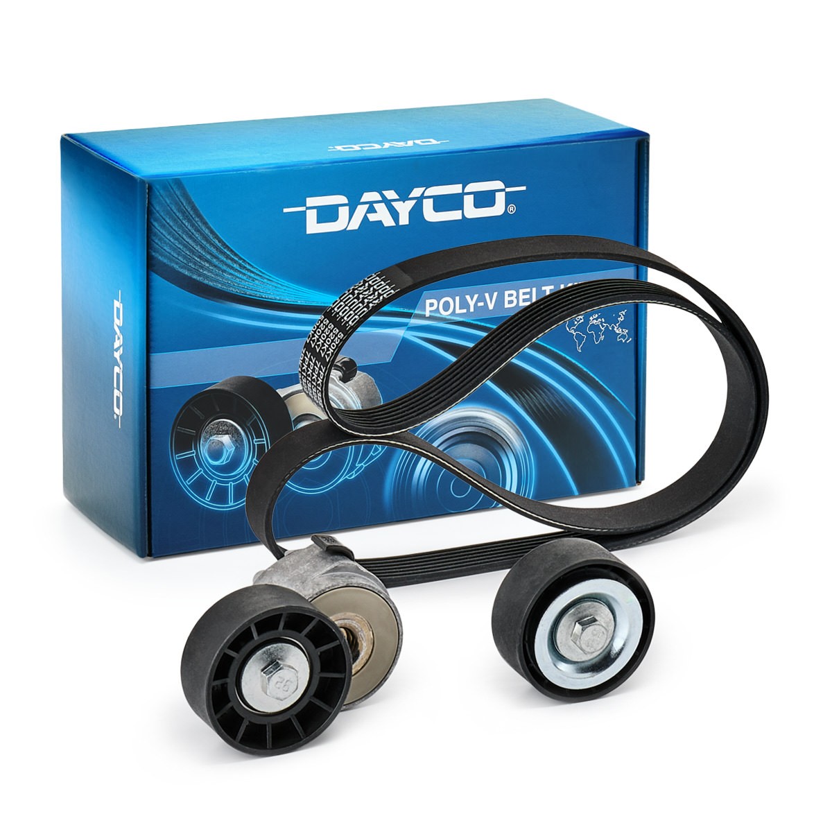 DAYCO Kileremsett KPV098 KPV098 Drivremsett FIAT DUCATO DAYCO