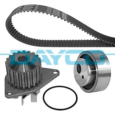DAYCO Bomba de água + kit de correia dentada KTBWP1010 KTBWP1010 Bomba de água + kit de distribuição DAYCO CITROЁN AX