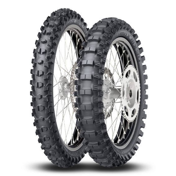 Dunlop Tyres 640366 Dunlop 640366 GEOMAX MX34 REAR M/C TT 70/100 R10