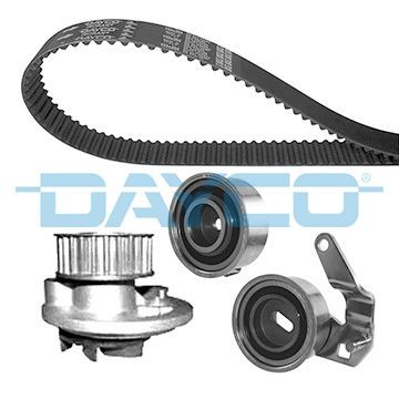 DAYCO Bomba de água + kit de correia dentada KTBWP1680 DAYCO KTBWP1680 Bomba de água + kit de correia de distribuição Opel Vectra A CС originais preço