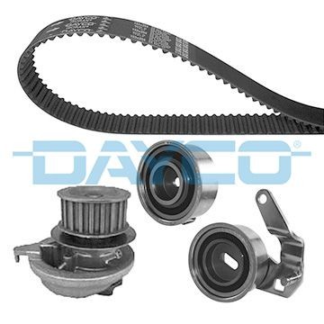 DAYCO Bomba de água + kit de correia dentada KTBWP1700 DAYCO KTBWP1700 originais Bomba de água + kit de distribuição Opel Vectra A CС custo