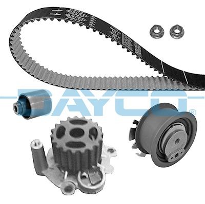 DAYCO Bomba de água + kit de correia dentada KTBWP2960 Bomba de água + jogo de correia de distribuição DAYCO Volkswagen POLO KTBWP2960