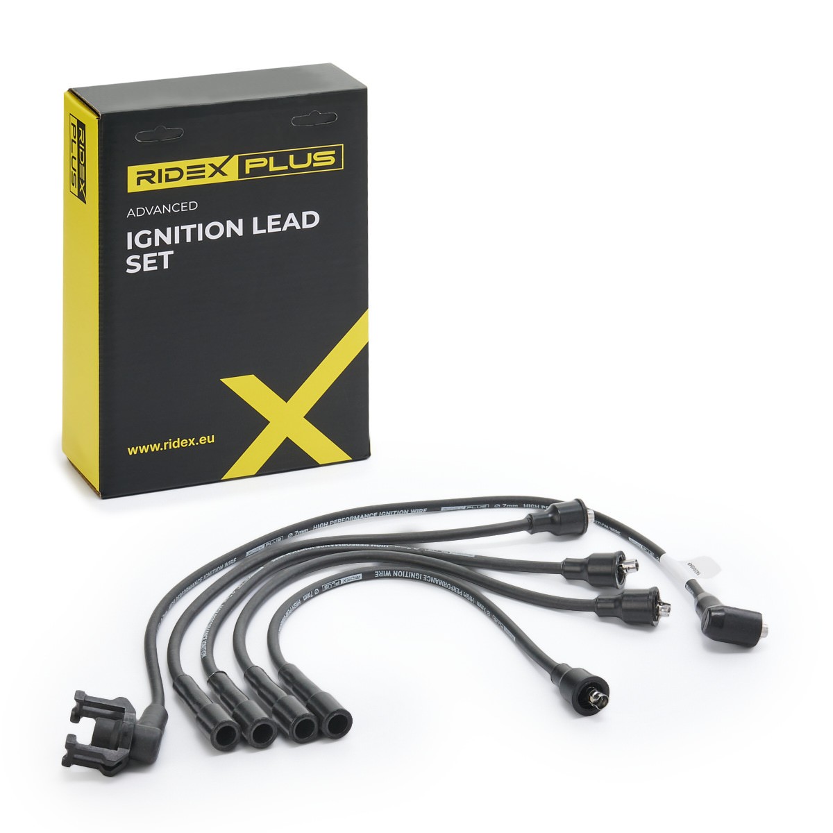RIDEX PLUS Sada zapaľovacích káblov 685I0064P Sviečkové káble SKODA RIDEX PLUS 685I0064P