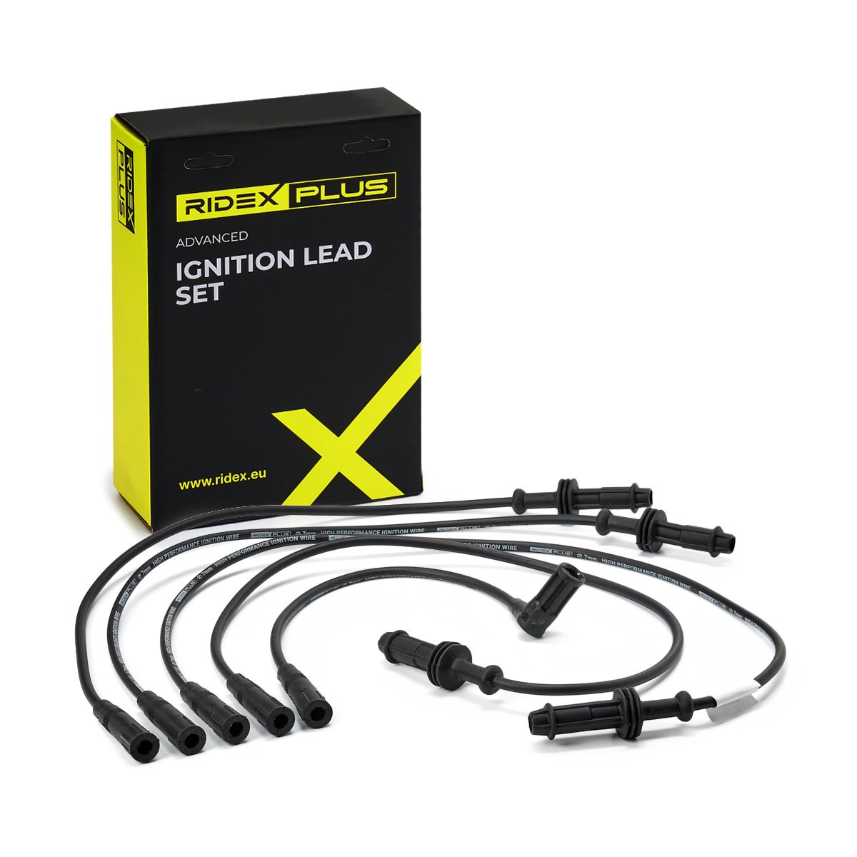 RIDEX PLUS Tændkabelsæt 685I0210P 685I0210P Tændrørskabel FORD FIESTA RIDEX PLUS