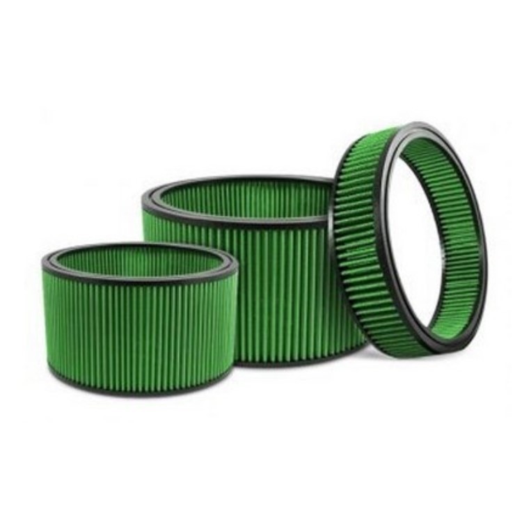 GREEN Sportluftfilter R479027 GREEN R479027 Sportluftfilter Renault Megane 1 originale pris