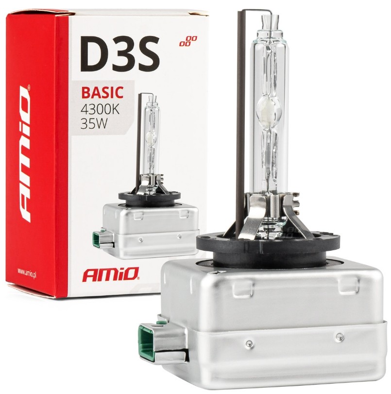 AMiO Lâmpada de xénon 02947 02947 AMiO Lâmpada farol principal Audi baratos