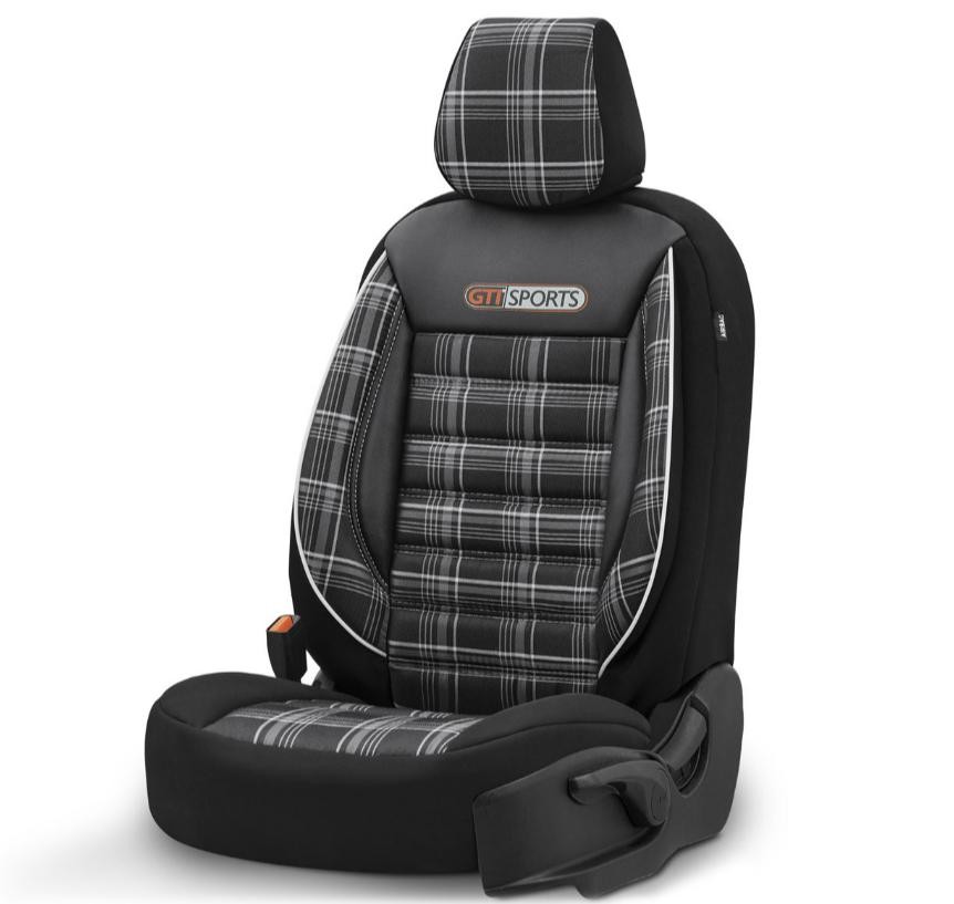Otom Autositzbezug schwarz/grau, Polyester, vorne und hinten Otom OT00925 Autositzbezug schwarz/grau, Polyester, vorne und hinten SKODA Octavia IV Combi (NX5) 1.6 SRE 110PS original Zubehör