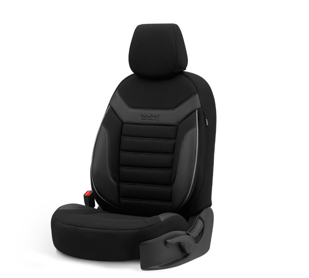 Otom Setetrekk svart/grå, foran og bak Otom OT74051 Setetrekk svart/grå, foran og bak CITROЁN C-ELYSEE tilbehør